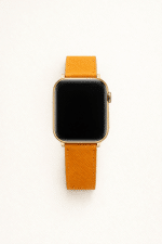 Heritage Orange - Saffiano Leather Strap