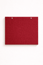 Grande Linen Desk Notepad - Merlot - Görsel 2