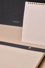 Premium Gri Keten Kaplama Grande & Petite Notepad + Haftalık Planlayıcı 3’lü Set - Görsel 3