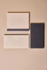 Premium Gri Keten Kaplama Grande & Petite Notepad + Haftalık Planlayıcı 3’lü Set - Görsel 8