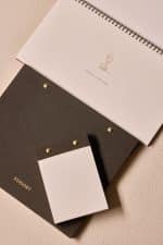 Premium Kahverengi Keten Kaplama Grande & Petite Notepad + Haftalık Planlayıcı 3’lü Set - Görsel 9