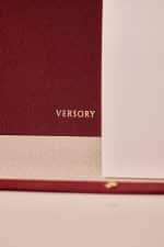 Premium Kırmızı Keten Kaplama Grande & Petite Notepad + Haftalık Planlayıcı 3’lü Set - Görsel 8