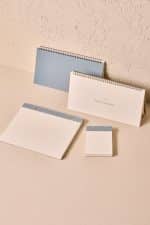 Premium Soft Mavi Keten Kaplama Grande & Petite Notepad + Haftalık Planlayıcı 3’lü Set - Görsel 6