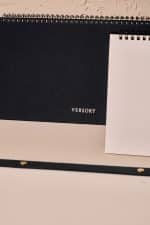 Premium Siyah Keten Kaplama Grande & Petite Notepad + Haftalık Planlayıcı 3’lü Set - Görsel 5