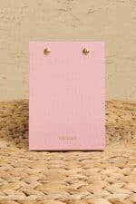 Petite Notepad Pembe Keten Kumaş Kaplama Özel Tasarım Notluk - Görsel 6