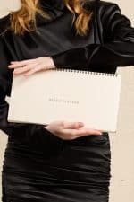 Premium Siyah Keten Kaplama Grande & Petite Notepad + Haftalık Planlayıcı 3’lü Set - Görsel 8