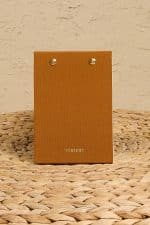 Petite Notepad Taba Keten Kumaş Kaplama Özel Tasarım Notluk - Görsel 6