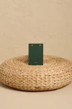 Petite Notepad Koyu Yeşil Keten Kumaş Kaplama Özel Tasarım Notluk - Görsel 5